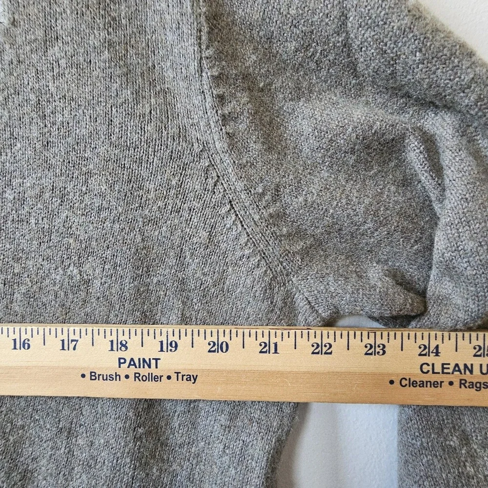 The North Face‎ Crewneck Wool Cotton Sweater Men's Size Large Brown Long Sleeve